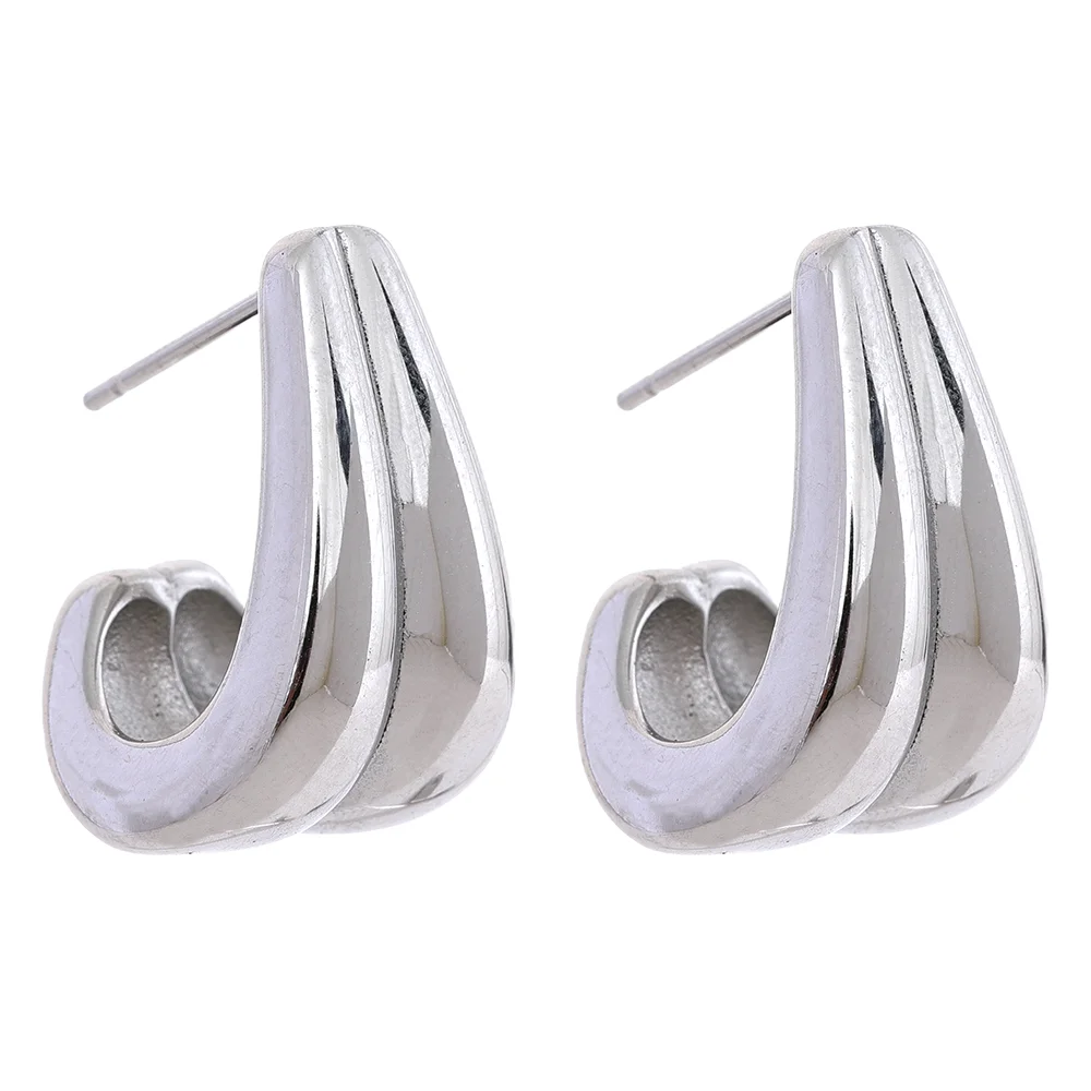 Brinco Fluir Banhado em Ouro 18K - AuraMirage®