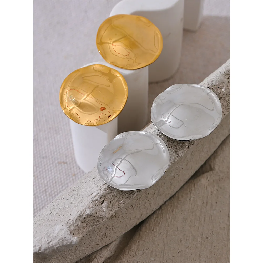 Brinco Prisma Banhado em Ouro 18K - AuraMirage®