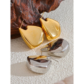 Brinco Arin Banhado em Ouro 18K - AuraMirage®