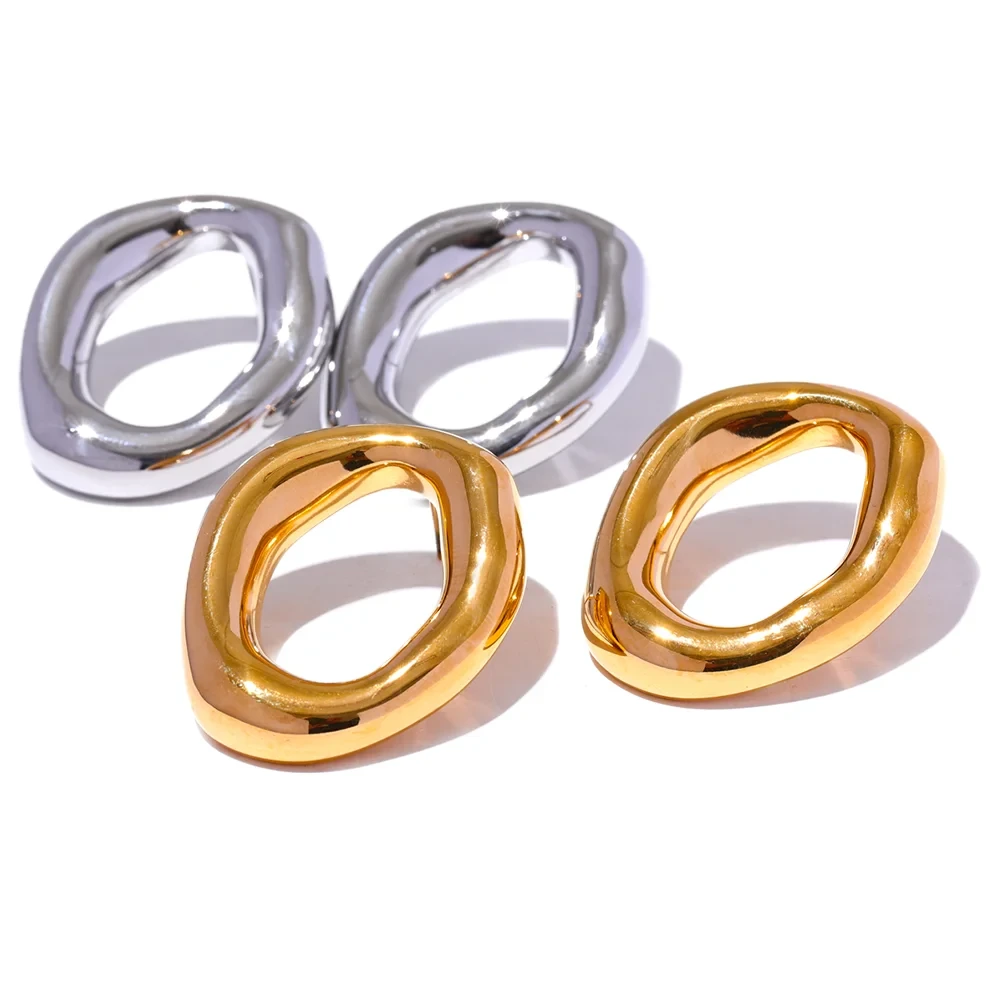 Brinco Oryn Banhado em Ouro 18K - AuraMirage®