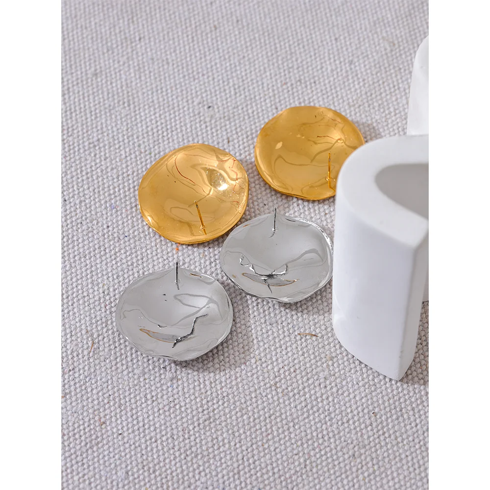 Brinco Prisma  Banhado em Ouro 18K - AuraMirage®