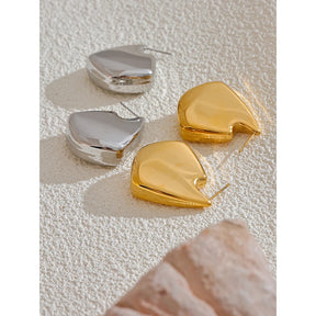 Brinco Arin Banhado em Ouro 18K - AuraMirage®