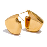 Brinco Arin Banhado em Ouro 18K - AuraMirage®